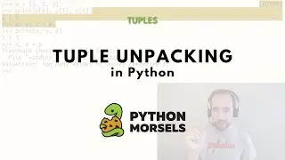 Tuple unpacking in Python