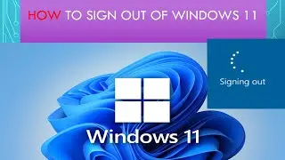 How to sign out of Windows 11