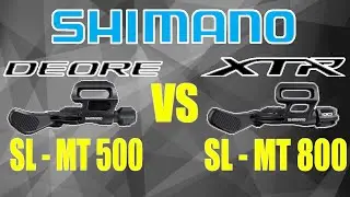 SHIMANO DEORE MT500 vs XTR MT800 DROPPER POST REMOTE // BEST AND CHEAPEST ON THE MARKET SEAT LEVER ?