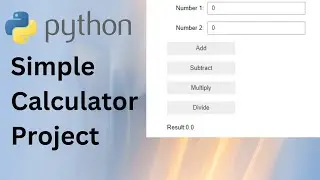 Creating a Simple GUI Calculator in Jupyter Notebook with Python