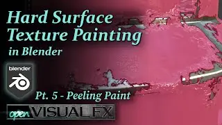 Hard Surface Texture Painting - Pt. 5 Peeling Paint