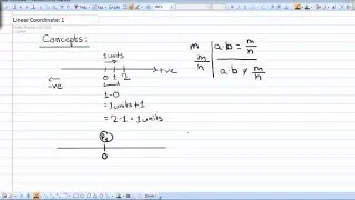 Calculus | Concepts of Linear Coordinate & Absolute Value Notation | Chap-1 | Part-2