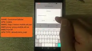 Consumer Cellular APN Settings for Android 4G LTE