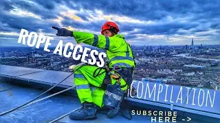 Industrial Rope access - compilation