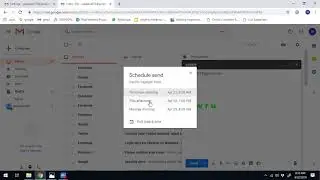 How To Schedule An Mail In Gmail