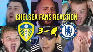 CHELSEA FANS REACTION TO LEEDS 3 - 0 CHELSEA (KALIDOU KOULIBALY RED CARD) | FANS CHANNEL