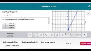 Graph by Plotting Points in MyMathLab