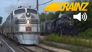 Trains with Trainz Sound Effects