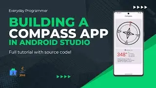 How to create a complete Compass App in Android Studio Using Java within minutes | Full Tutorial