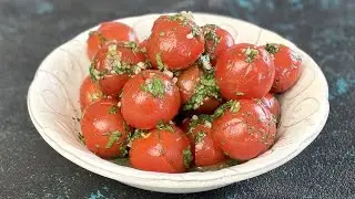 Fermented Tomato Recipe - Fermented Tomatoes with Garlic and Herbs from Liza Glinskaya 😉