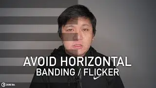 Avoid horizontal banding / flicker in videos by  Chung Dha