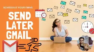 Schedule Email in Gmail, Send Later (NO plugins) Gmail Productivity Tip