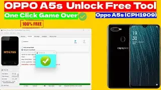 OPPO A5s (CPH1909) Pattern Password Unlock By Sp Flash Tool | OPPO A5s Password Unlock Free Tool