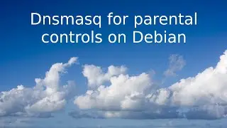 Using dnsmasq on a Debian laptop for parental controls