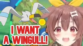Korone's Reaction Seeing Her Fave Pokémon 