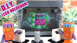 Super Easy DIY Hologram With a Cellphone and LEGO