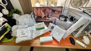 Mega unboxing do Aliexpress chegaram mais compras da Promoção