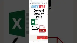 How to Convert Excel to PDF