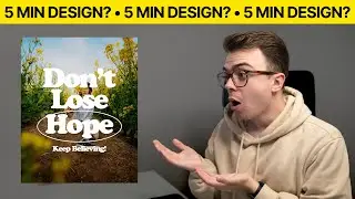 Can I Design A Graphic In 5 Minutes? Ep.2