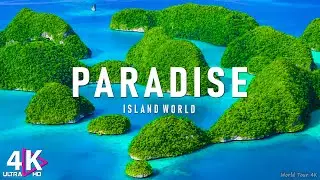 FLYING OVER PARADISE (4K UHD) - Relaxing Music Along With Beautiful Nature Videos - 4K Video UltraHD