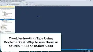 Using Bookmarks in Studio 5000 | Troubleshooting Tips