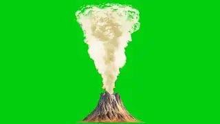 volcano 02 green screen video background #volcano