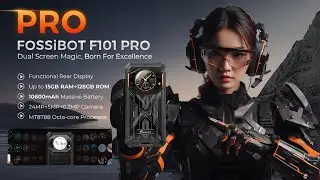 Discover the Fossibot F101 Pro: Exceptional 24MP Camera, Massive Battery, Ultimate Durability, and a