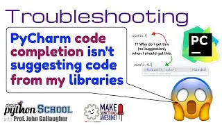 Troubleshooting: PyCharm Code Completion Isn't Suggesting Code from my Libraries (CircuitPython)