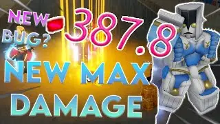 [YBA] The NEW Maximum Damage using this new bug... (387 DMG)