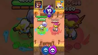 BROCK vs PIPER 🟣 #brawlstars #hypercharge #1vs1