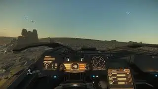 Star Citizen Rover Driving on MicroTech