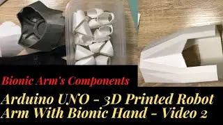 3d printer Parts -  3D Printed Robot Arm parts Attaching process  -  Video 2