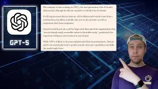 OpenAI Confirms GPT-5 Language Model!