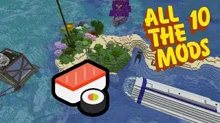 ATM10 Sushi Go Crafting IRL Cooking Stream!