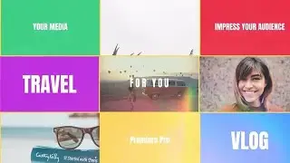 Positive Travel Opener Premiere Pro Templates