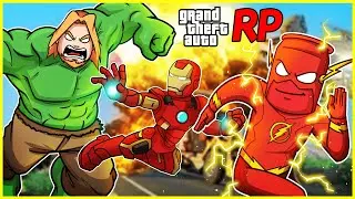 AVENGERS TROLL TOXIC ROLEPLAYERS IN GTA 5 RP...