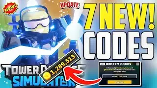 ⚠️NEW SKINS⚡CODES⚠️TOWER DEFENSE SIMULATOR ROBLOX CODES 2024 - TDS CODES 2024