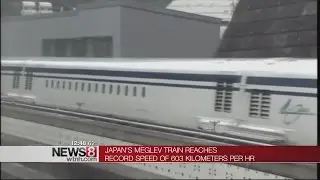 Japanese Maglev Train sets Speed World Record