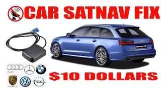 CAR SATNAV EASY FIX.  AUDI BMW  VAG  $10 DOLLARS