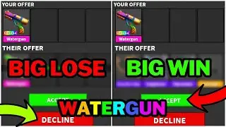 I Traded My Chroma WaterGun on Murder  Mystery 2!