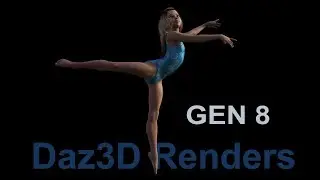 DAZ3D RENDERS (iRay)  - Little Dancer