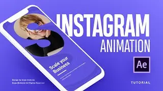 Instagram Story Animation in After Effects - After Effects Tutorial (Free Project)