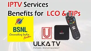 Grand Launch of IPTV Services by BSNL - ULKA TV - Benefits for  LCO & TIPs - BSNL TELUGU PACKS