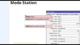 Station Mode - Wireless en Mikrotik