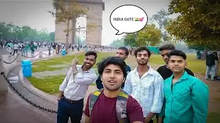 My first vlog in India gate 🇮🇳.....2023 Update of  India gate kesa dikhta hai...💯💯