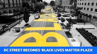 D.C. street becomes ‘Black Lives Matter Plaza’ amid police brutality protests