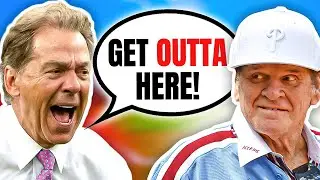 Pete Rose CALLED OUT By Nick Saban