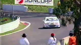 Peter Brock "On it" at Bathurst (Tooheys 1000 Top 10 Shootout 1991) Rare HQ