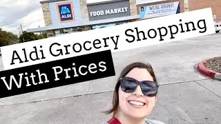 ALDI GROCERY HAUL WITH PRICES FOR A FAMILY OF 6 | GROCERY SHOPPING ON A BUDGET TO FIGHT INFLATION