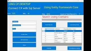 LINQ Desktop Part 8  Update the Field into Table By LINQ